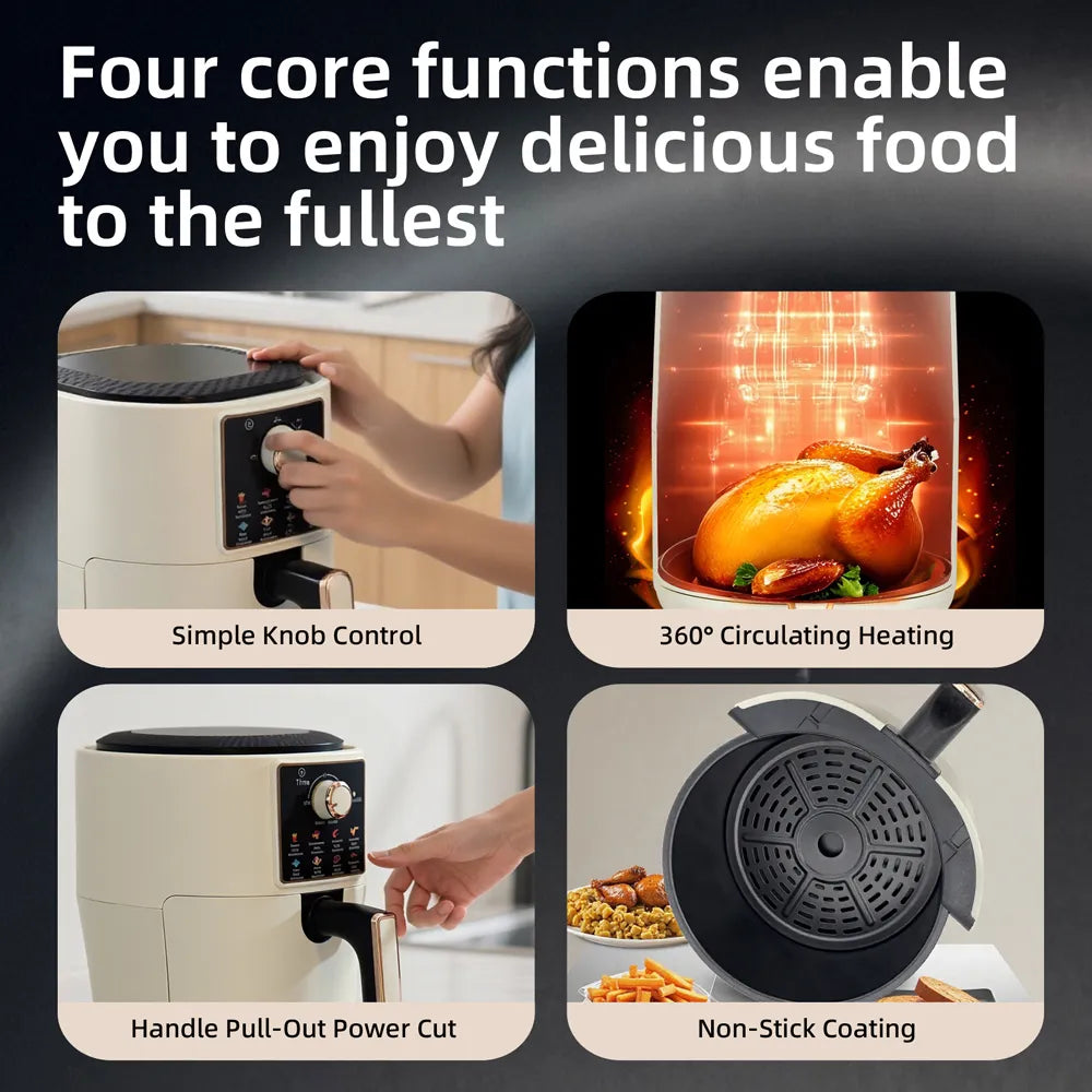 Household air fryer 7L Non-Stick 220V Multi functional baking foods